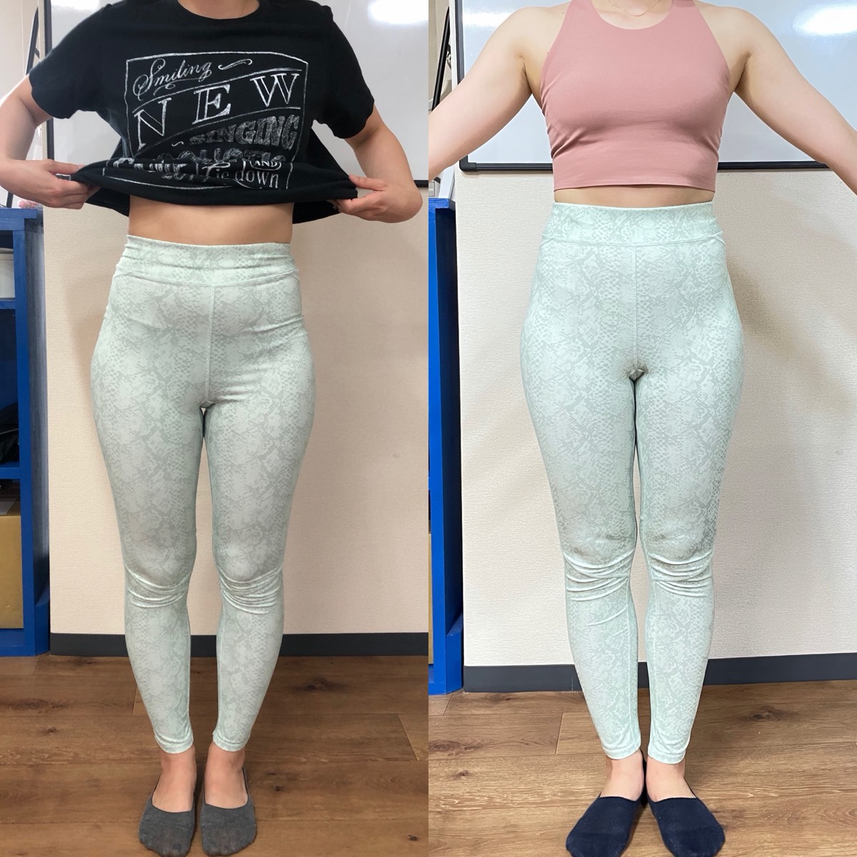 ズリッとタイプ - 3ヶ月の変化